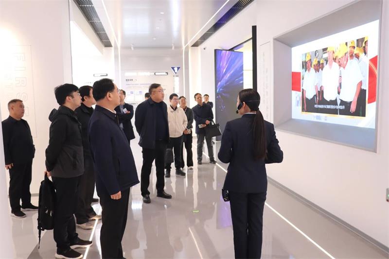 鞏義市委副書記、市長郭程明到明泰鋁業調研數智化建設工作