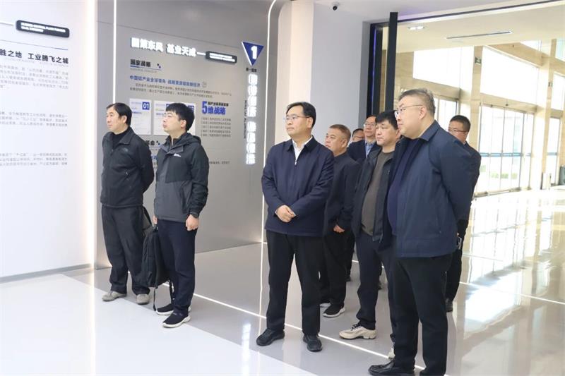 鞏義市委副書記、市長郭程明到明泰鋁業調研數智化建設工作